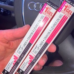 Wet n wild think flamingo 🦩 gel lip liner duo